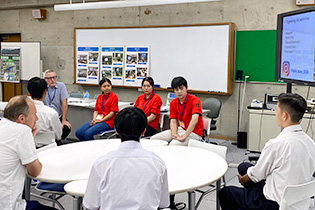 学生、先生と語ろう